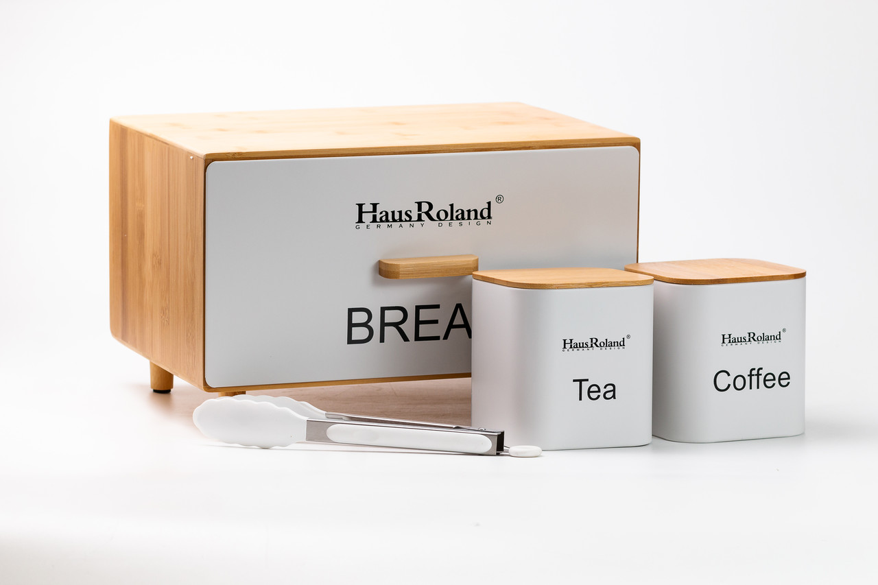 Кухонний набір для зберігання продуктів, білий.