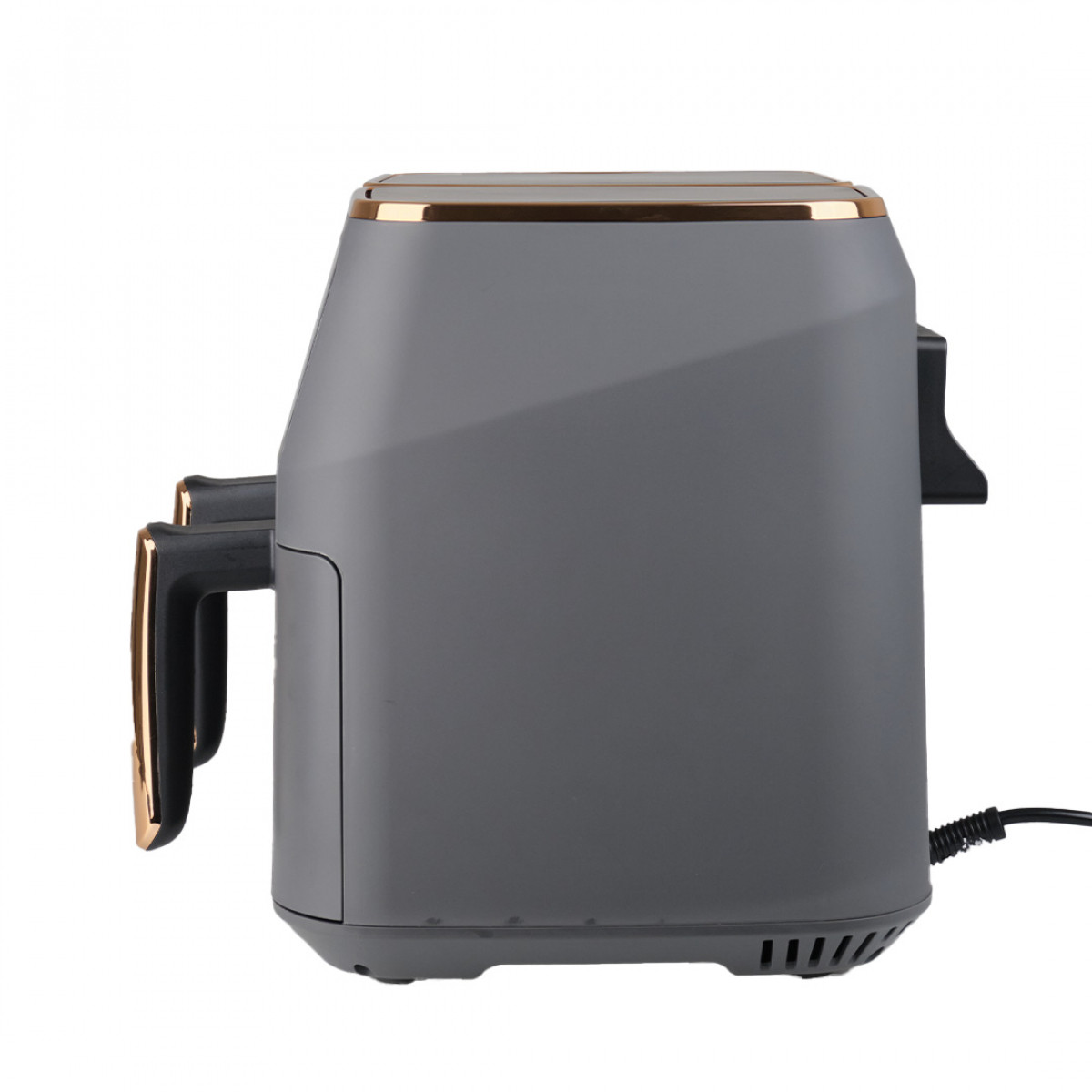 Аерогриль-фрітюрниця SOKANY SK-ZG-8030 на 8 літрів, два відділення сіра