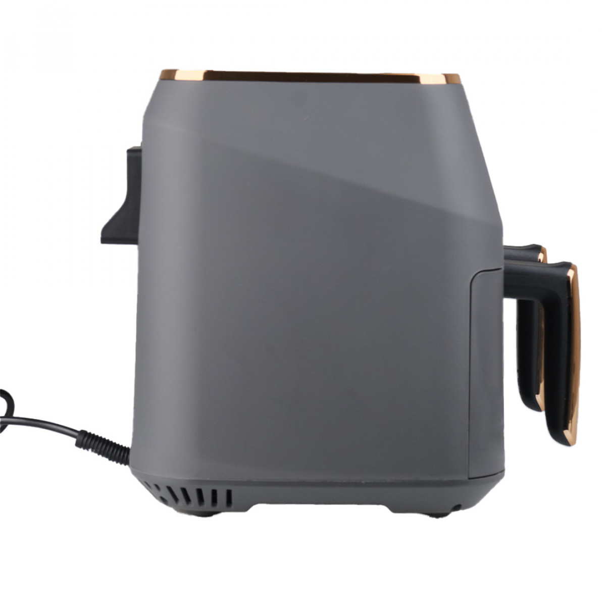 Аерогриль-фрітюрниця SOKANY SK-ZG-8030 на 8 літрів, два відділення сіра