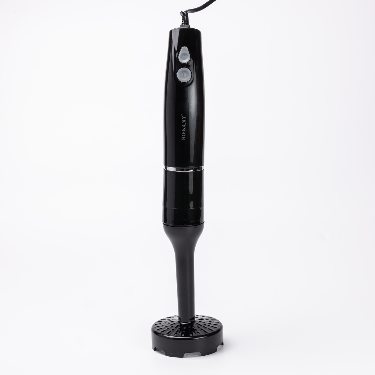 Блендер ручний занурювальний з насадками Sokany універсальний 4 в 1 смузі мейкер 800 Вт потужний