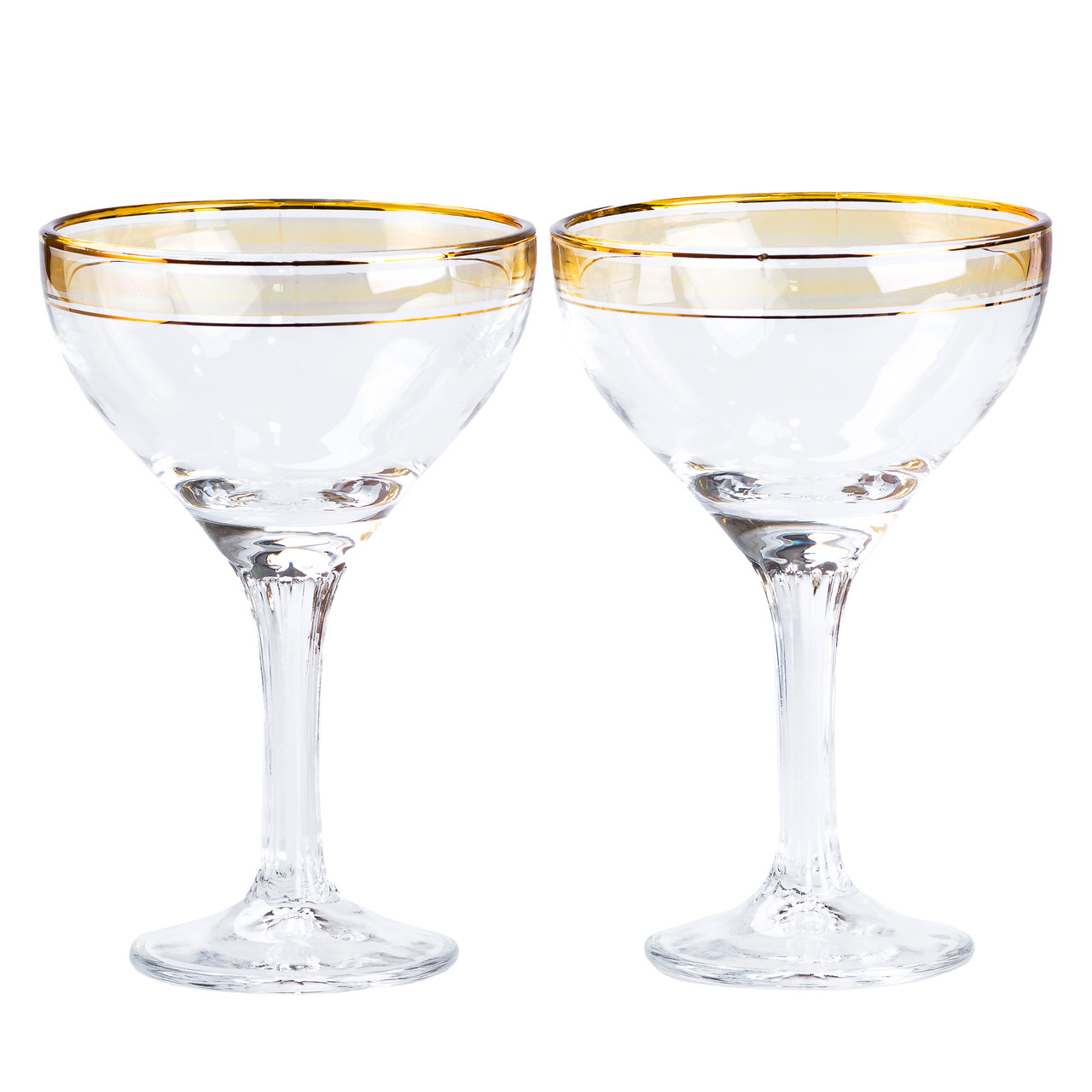Келихи для коктейлів 2 штуки по 290 мл жовтий