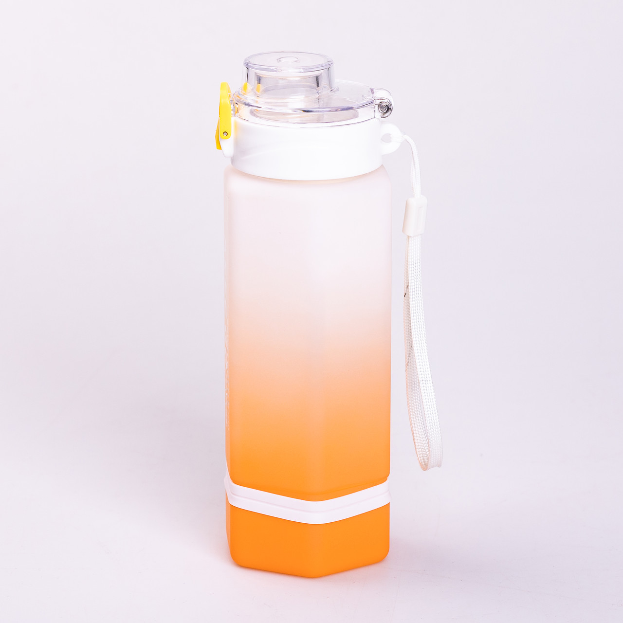 Пляшка для води Keep Going 650 мл з наклейками  біла