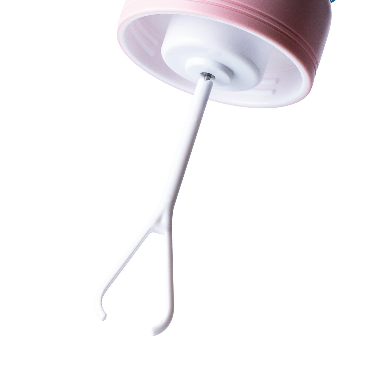 Пляшка-шейкером для води 380 мл з ручкою Рожевий