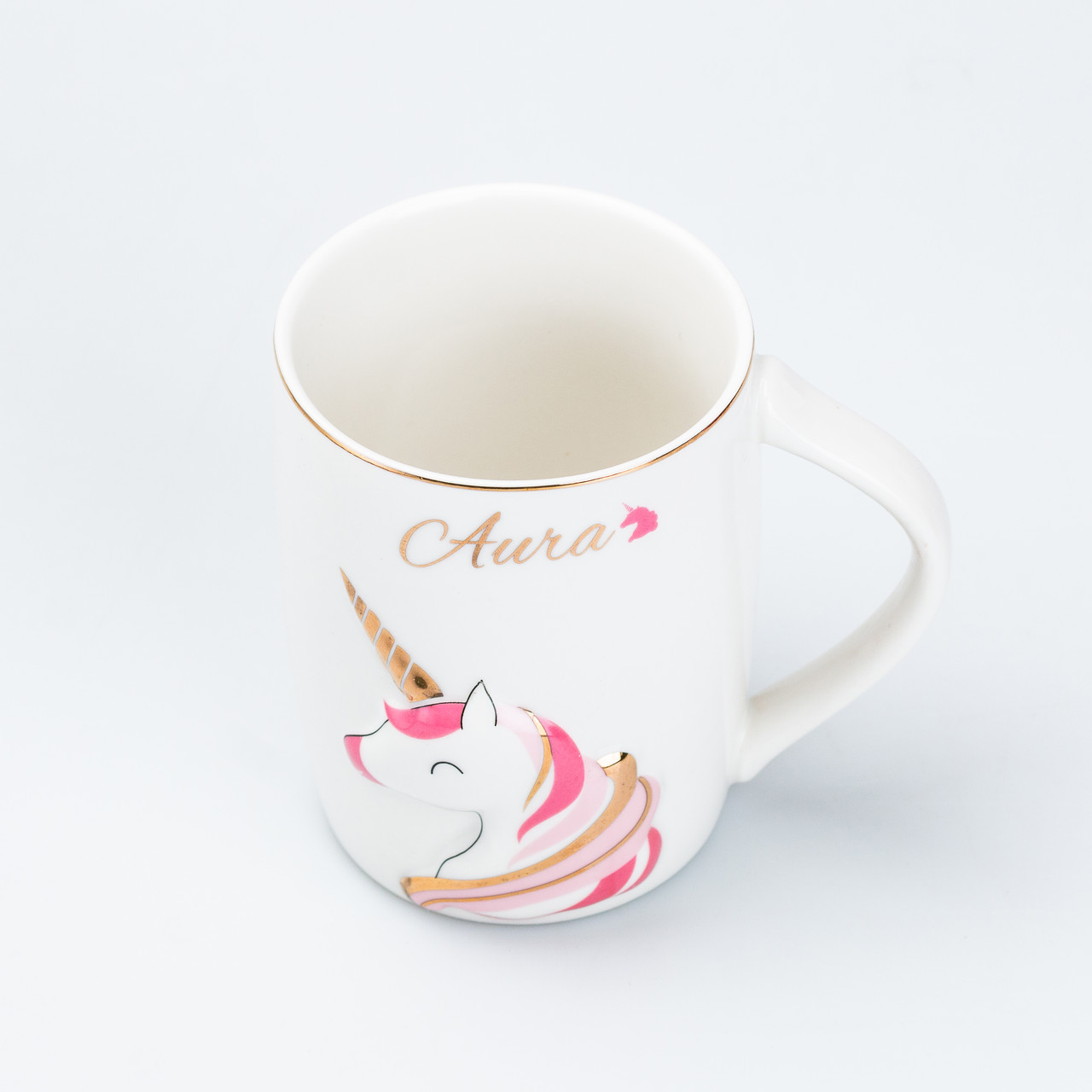 Чашка керамічна з малюнком єдинорога 400 мл Aura