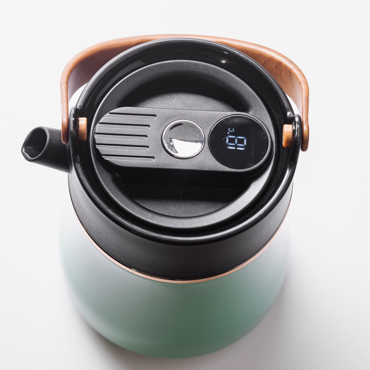 Чайник термос із датчиком температури та вакуумною ізоляцією 700 мл м&apos;ятний