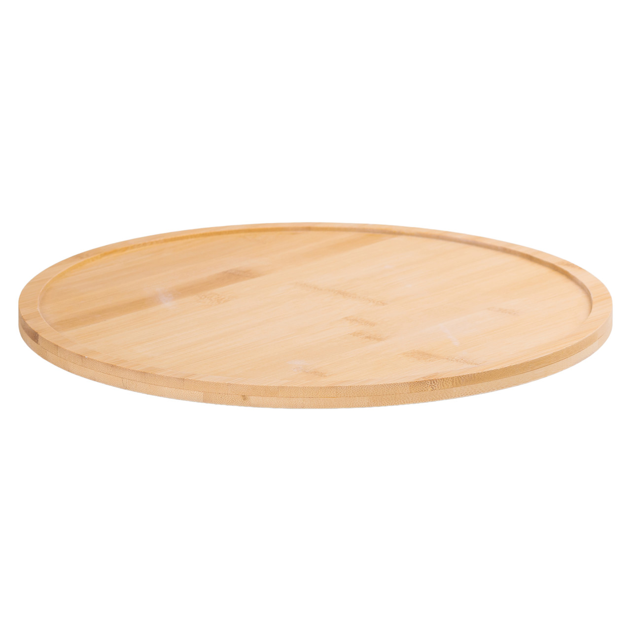 Чайний сервіз на 6 персон з бамбуковою обертовою підставкою, зелений