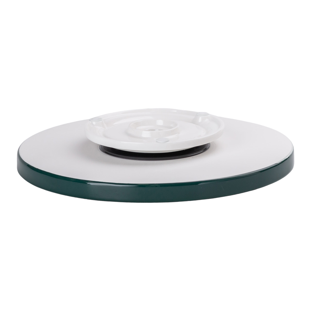 Чайний набір на 6 персон із заварювальним чайником, чайником-заварником та керамічною підставкою Зелений