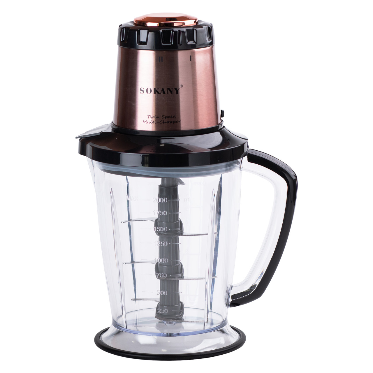 Чопер подрібнювач Sokany SK-7039 з чашею об'ємом 2 л