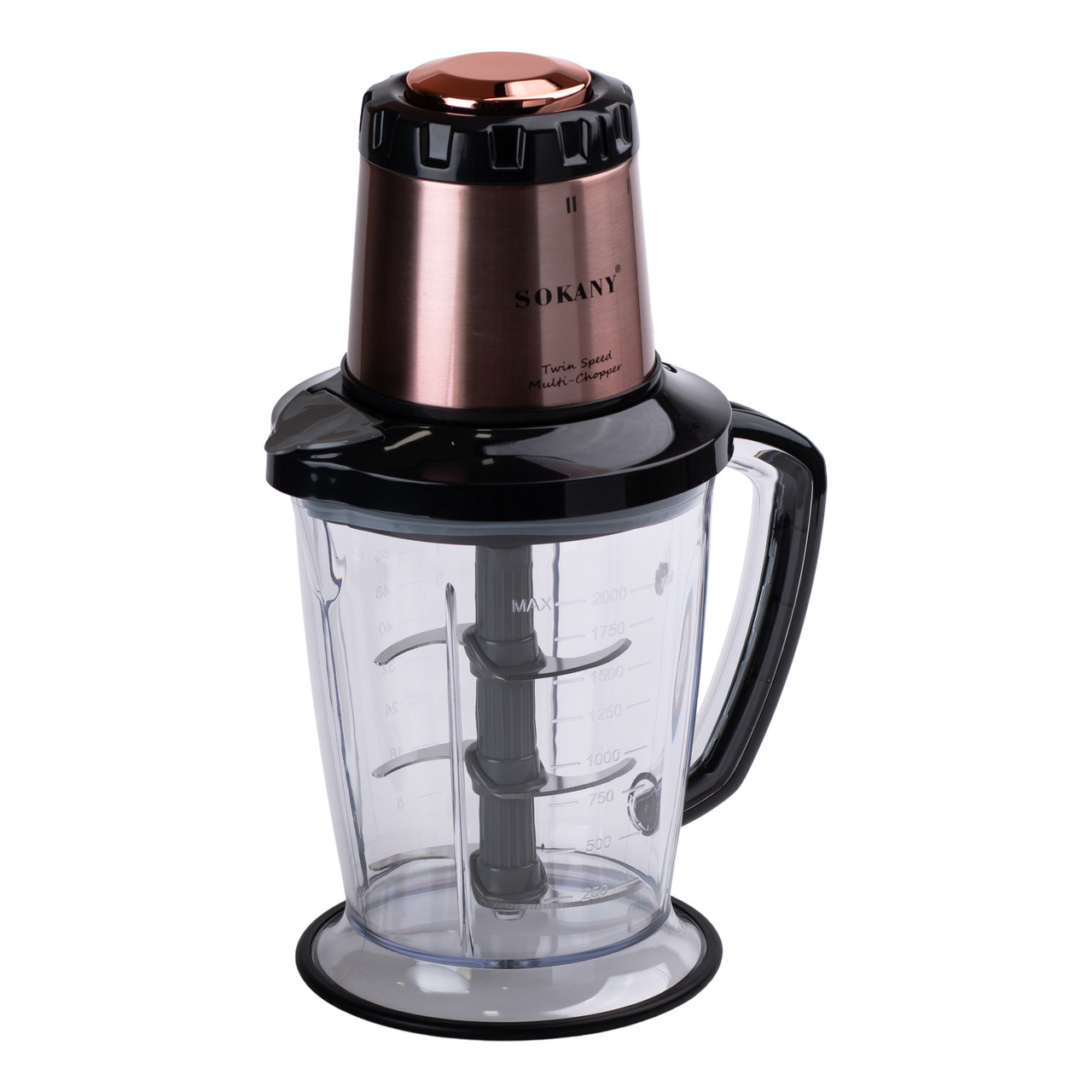 Чопер подрібнювач Sokany SK-7039 з чашею об'ємом 2 л