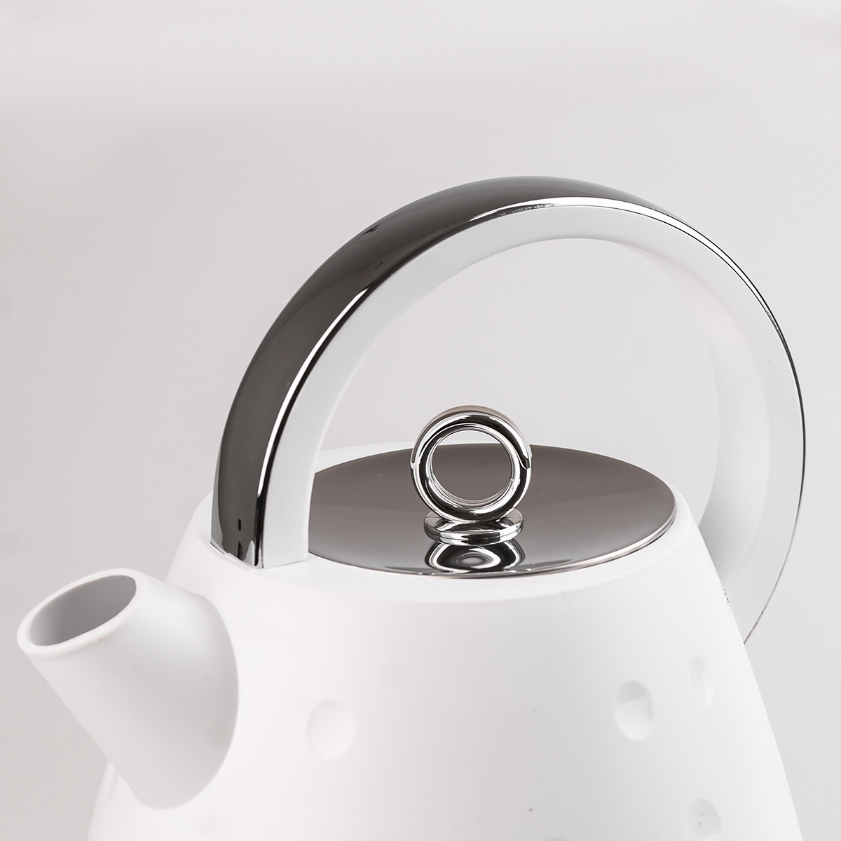 Електрочайник Sokany SK1033B 1.7 літра безшумний 1850 Вт Білий