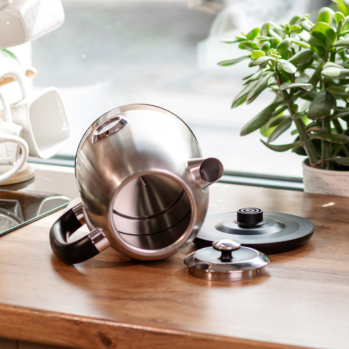 Електрочайник Sokany SK1031SS з термометром 1.7 л