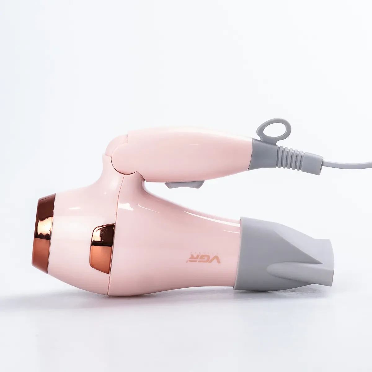 Фен для волосся VGR HPV432 з концентратором 1000 Вт Рожевий