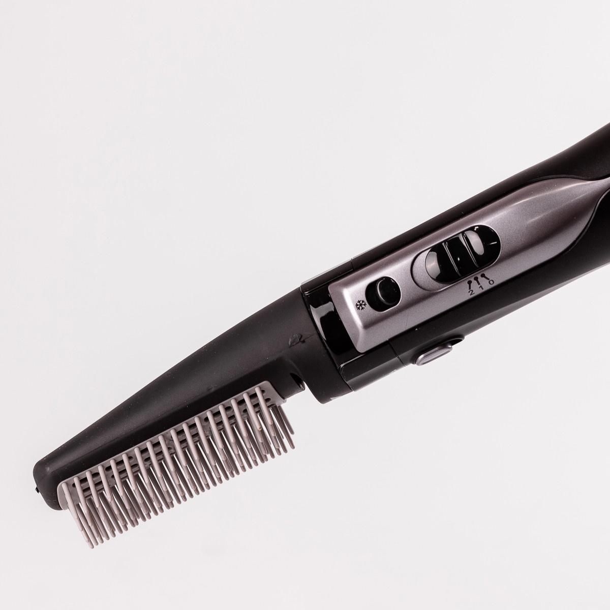 Фен стайлер для волосся 2 в 1 Sokany JE204SL 1000 Вт Срібло