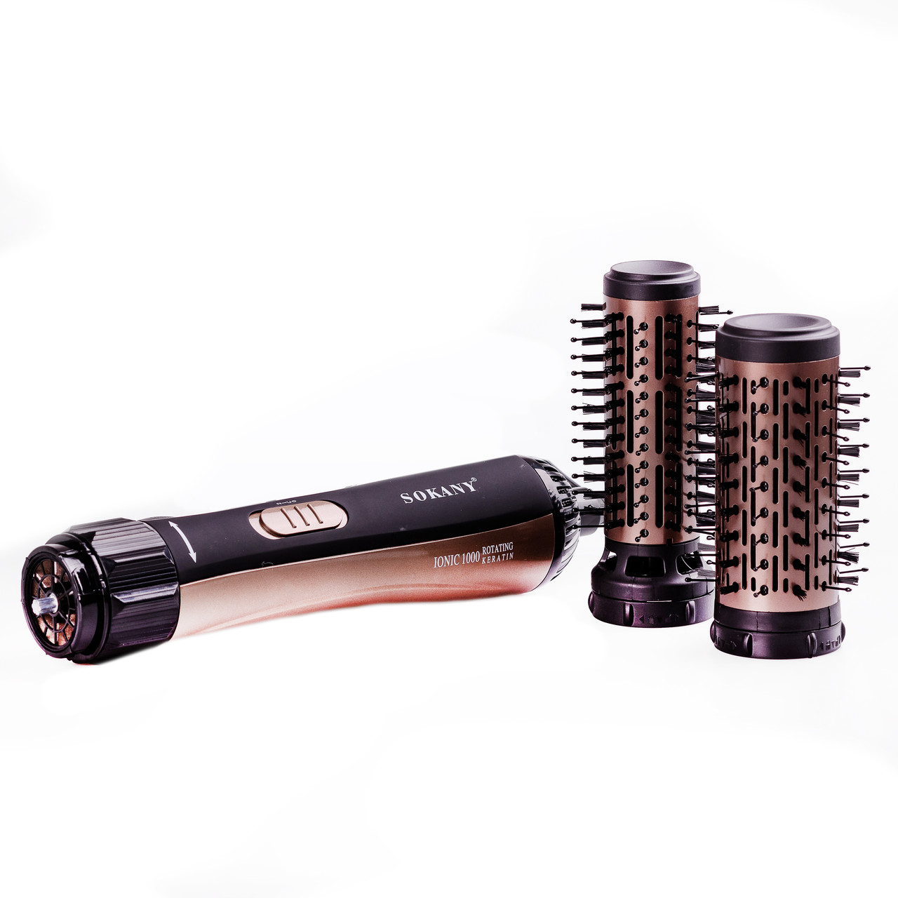 Фен стайлер для волосся 2 в 1 Sokany SD903 з насадками