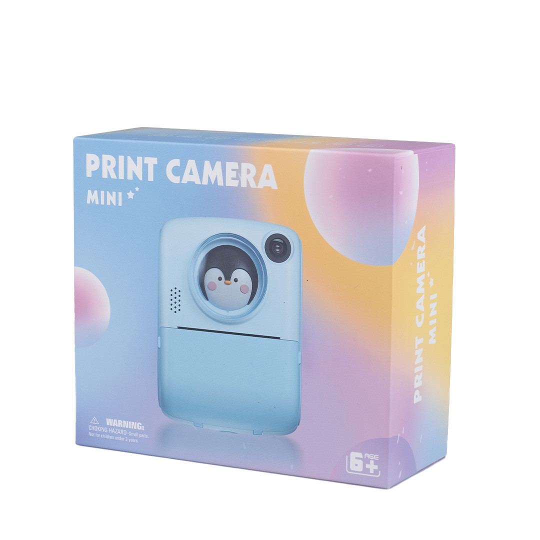 Фотоапарат дитячий акумуляторний Yimi X17 Print Camera Mini Full HD Рожевий