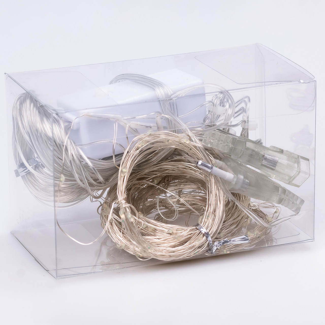 Гірлянда штора світлодіодна GarlandoPro Роса 200LED 3х2м 10 ліній 8 режимів гірлянда крапля роси Синій