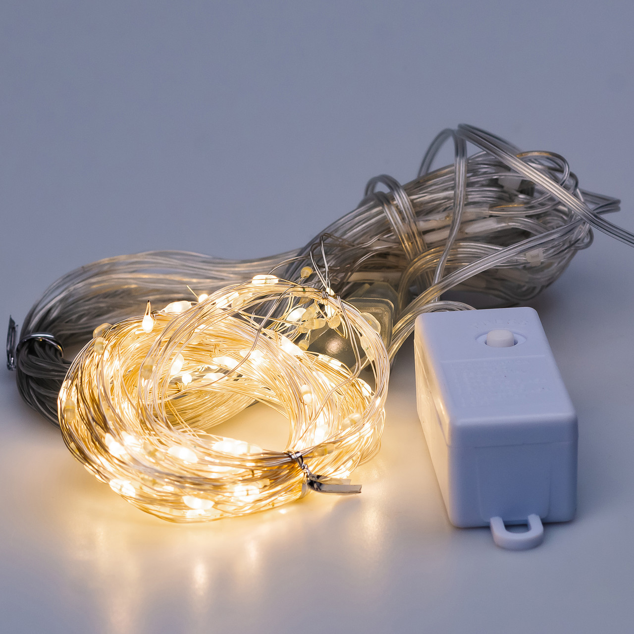 Гірлянда штора світлодіодна GarlandoPro Роса 200LED 3х2м 10 ліній 8 режимів гірлянда крапля роси Жовтий