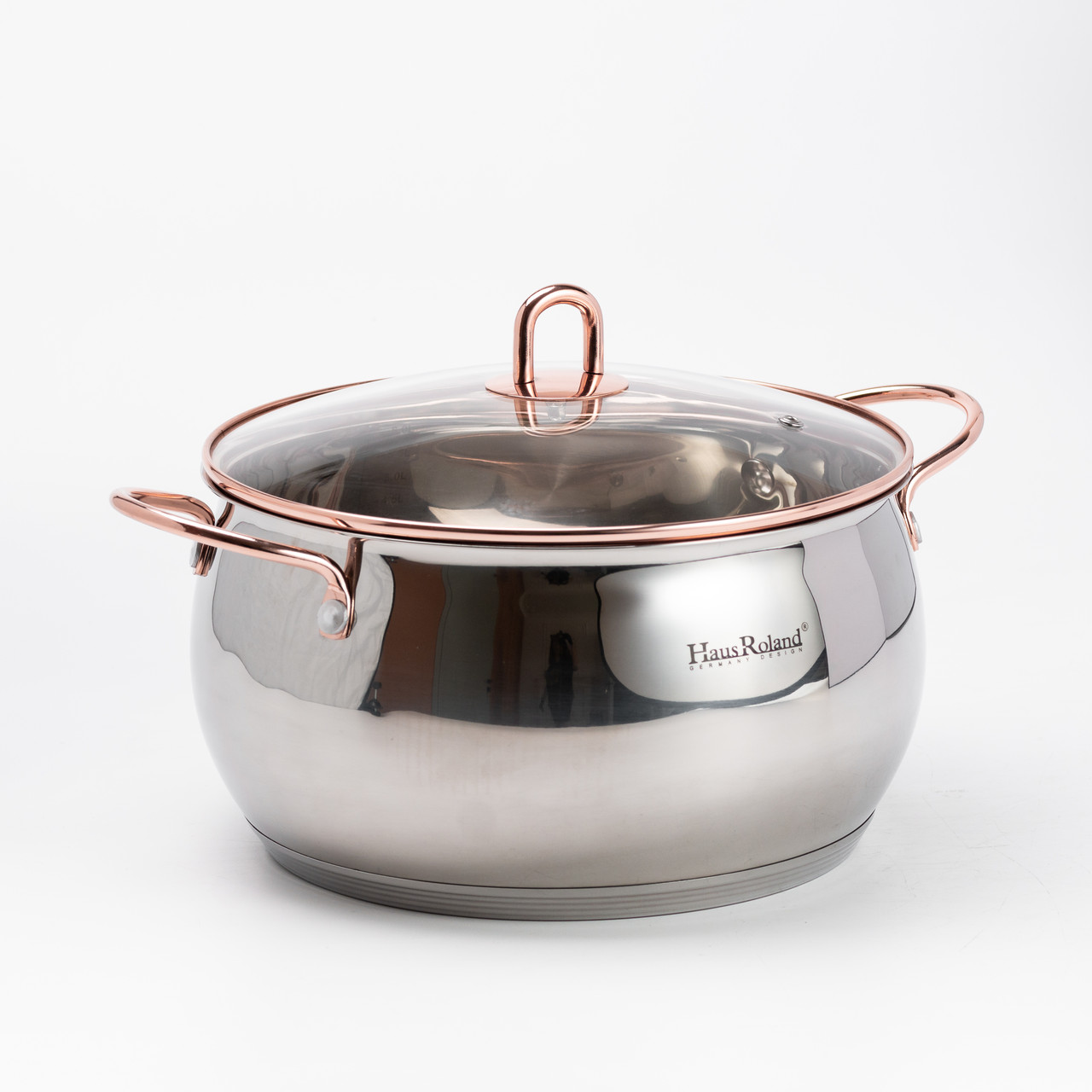 Набір каструль з нержавіючої сталі 3 штуки 6,1/2,6/3,6 л, хром