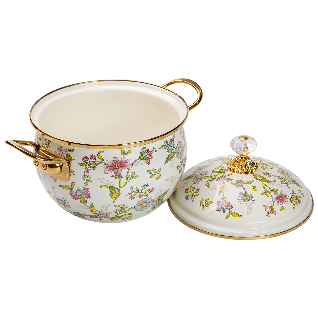 Емальована каструля об'ємом 3 літри