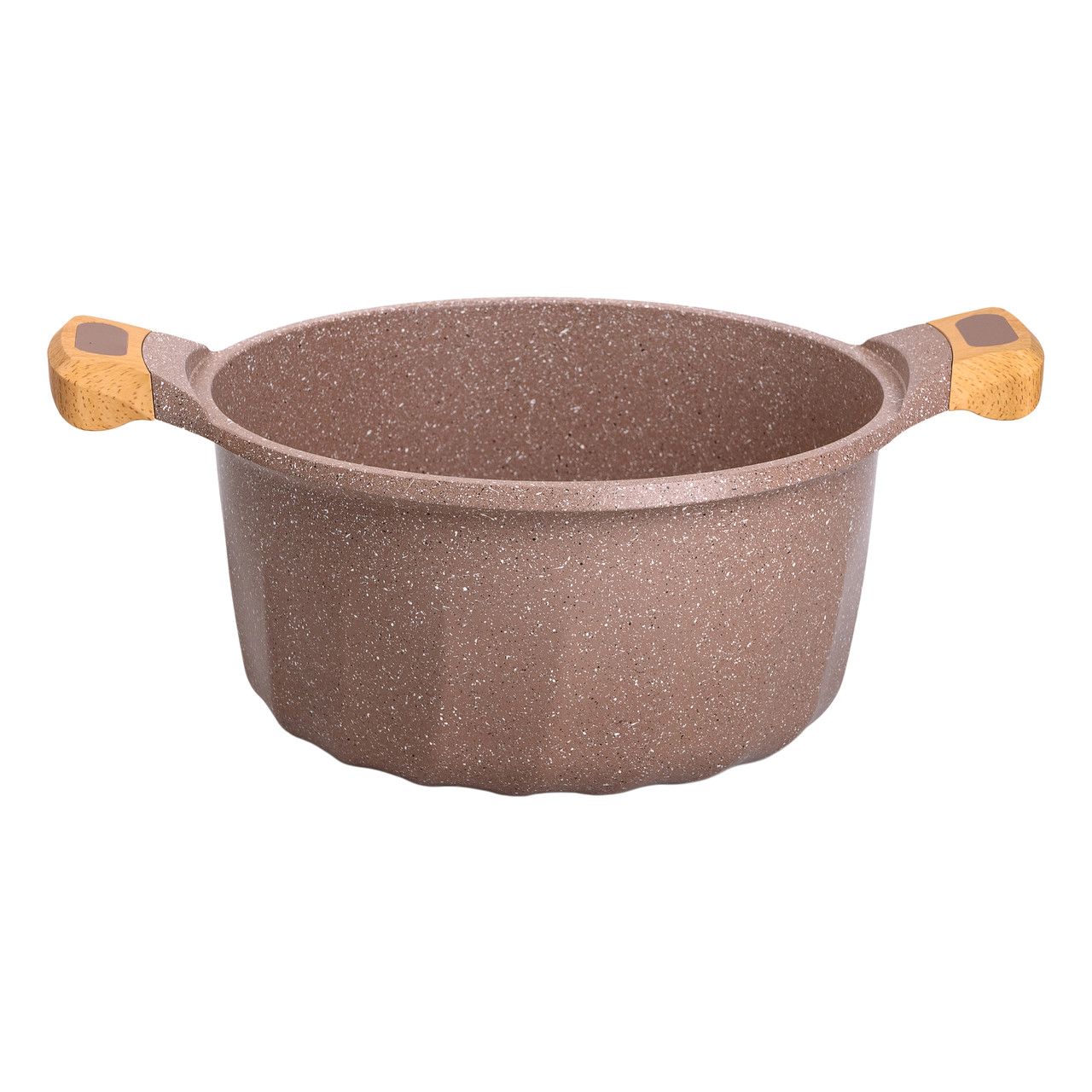 Велика алюмінієва каструля об'ємом 11 літрів з антипригарним покриттям Ø32 см