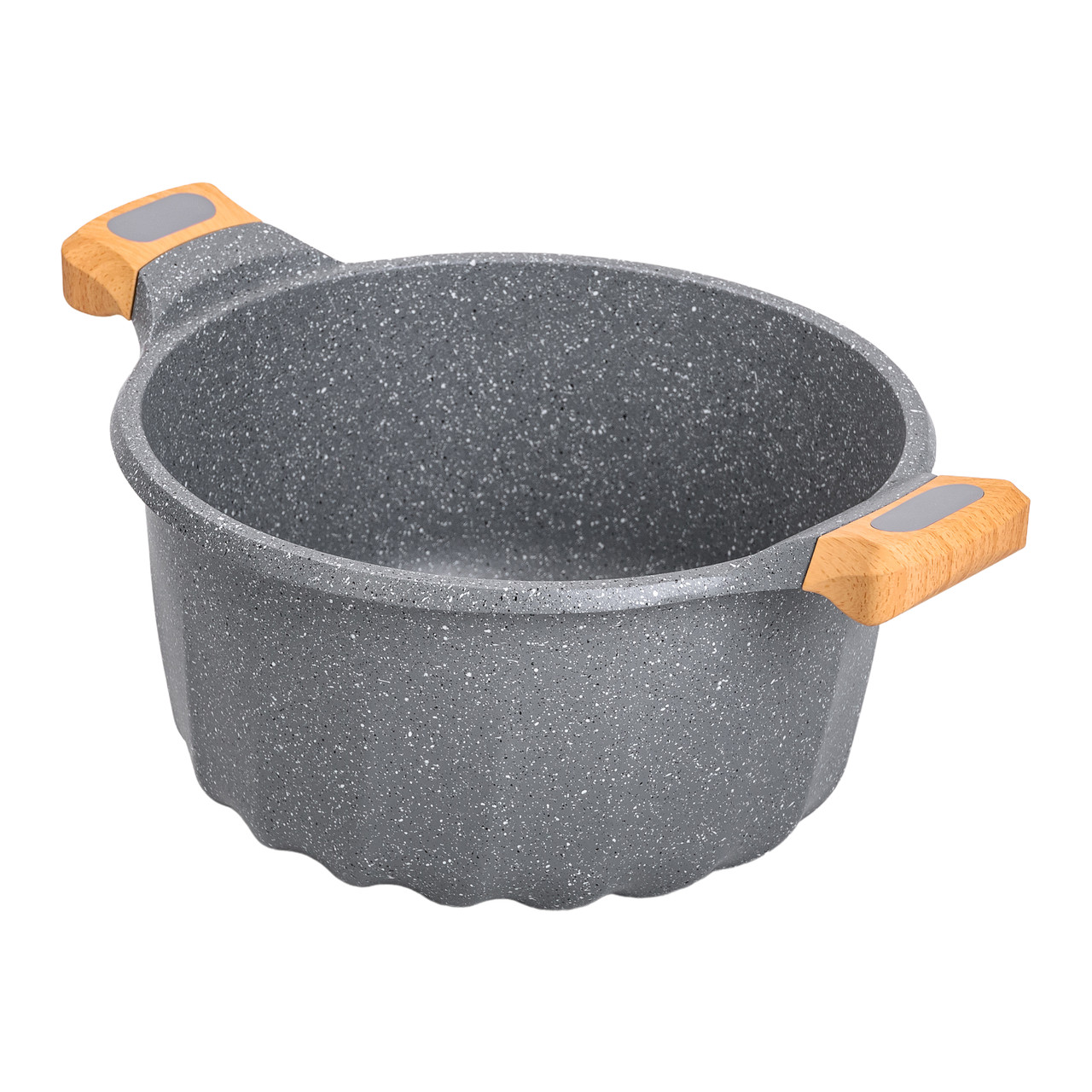 Велика алюмінієва каструля з кришкою, діаметр 28 см, з антипригарним покриттям, 8 літрів