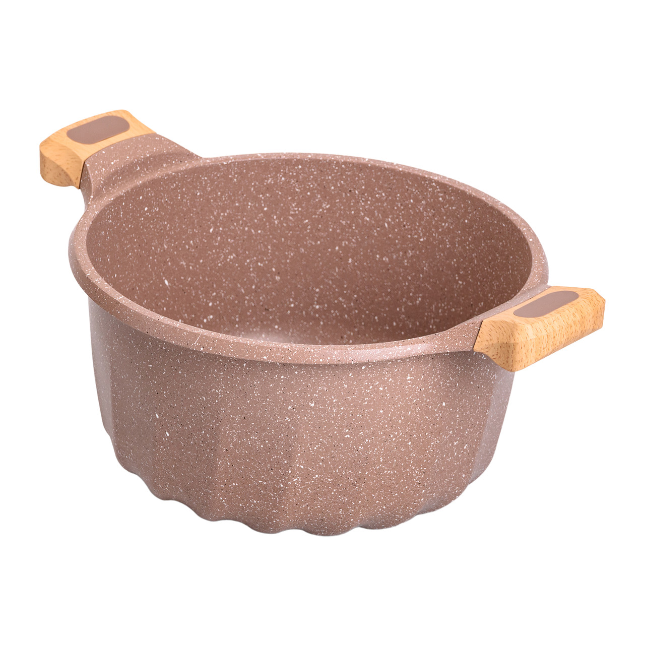 Алюмінієва каструля (8 л), Ø28 см, з кришкою, з антипригарним покриттям MGC