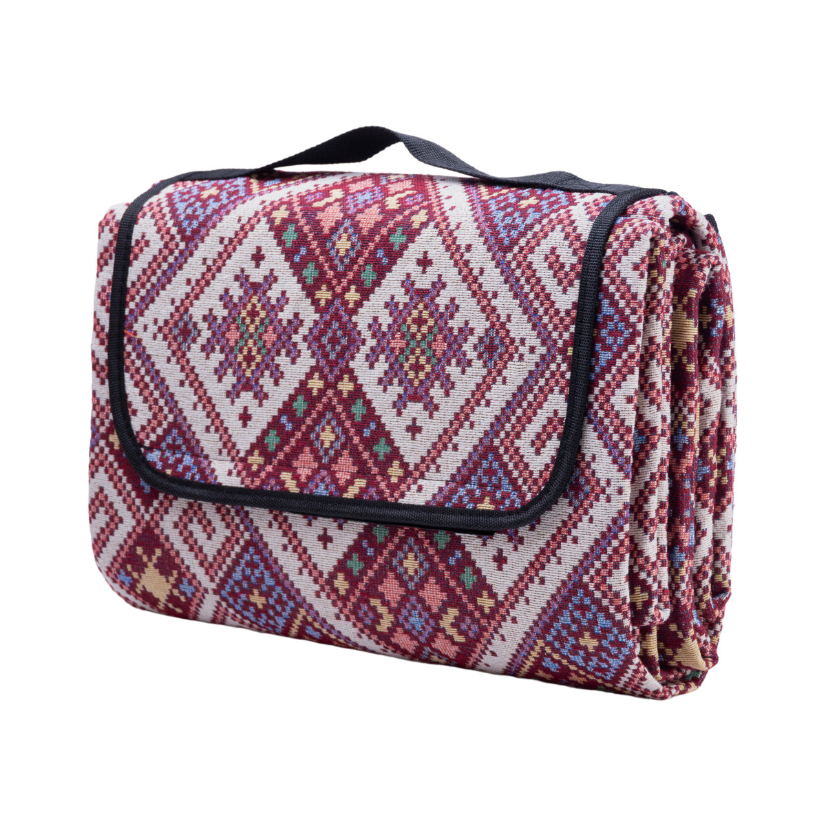 Килимок для пікніка жакардовий, червоний