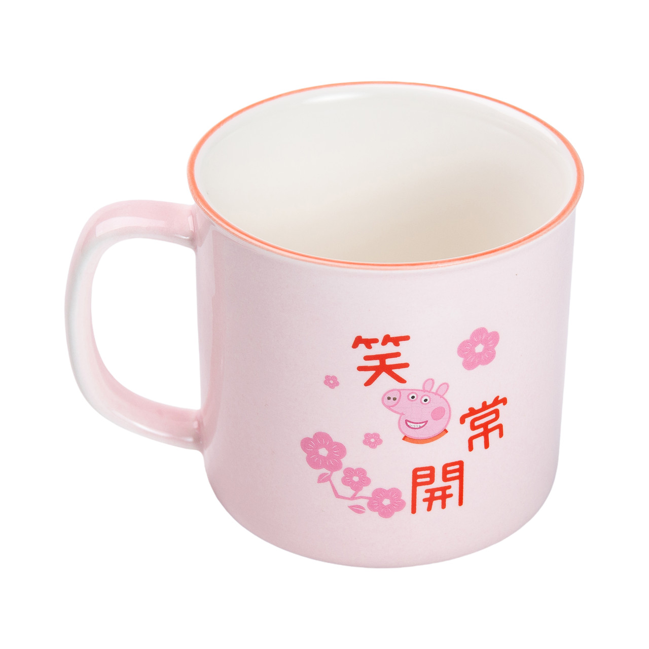 Чашка керамічна Peppa Pig 400 мл рожева рожева