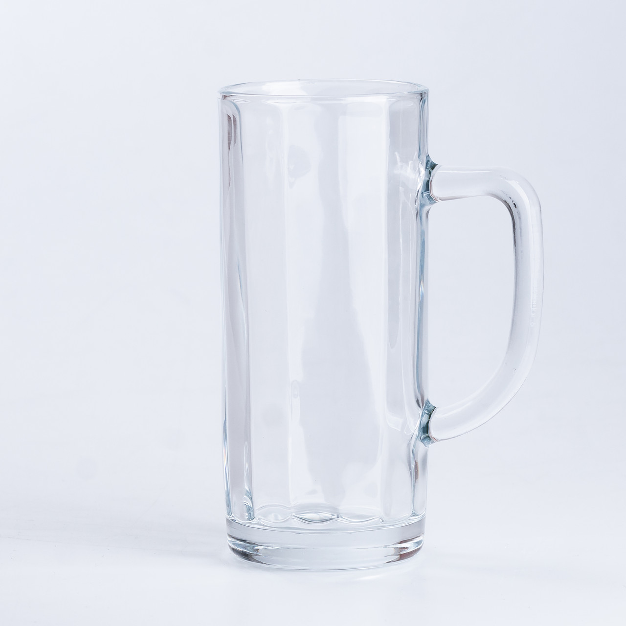 Набір пивних кухлів 2 штуки по 500 мл скляні прозорі