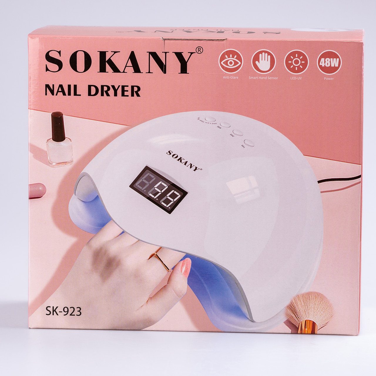 Професійна лампа для манікюру Sokany SK-923 48 Вт