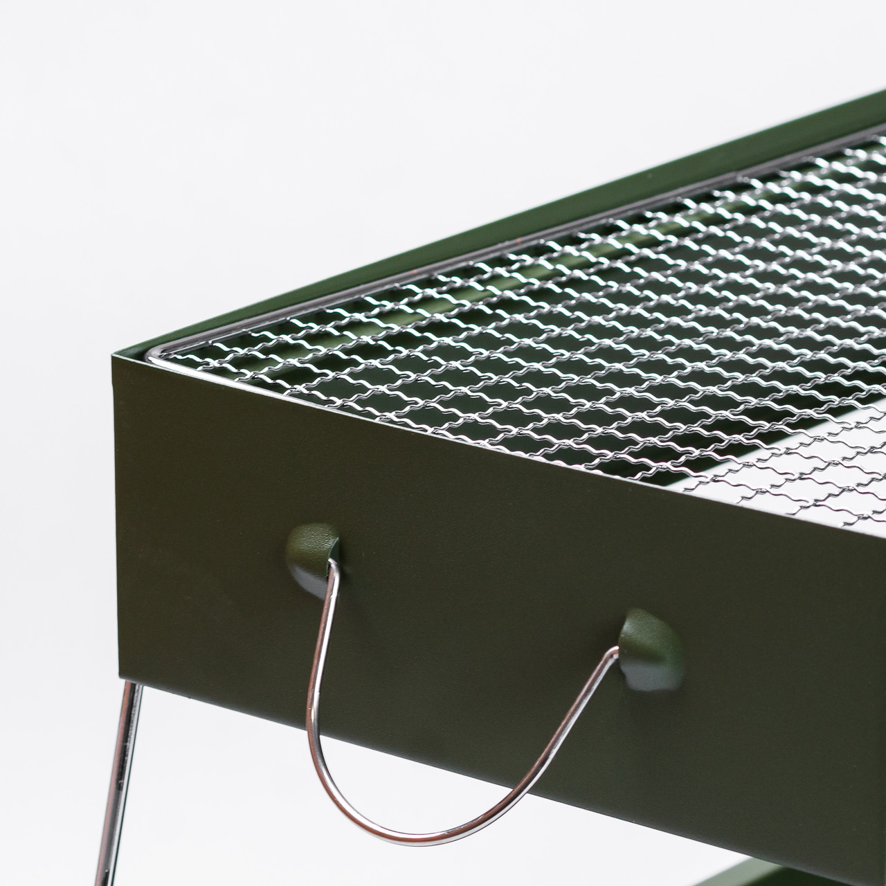 Мангал портативний складаний 51.5×23×25 см з решіткою