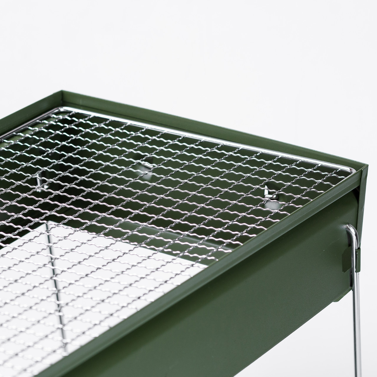 Мангал портативний складаний 51.5×23×25 см з решіткою