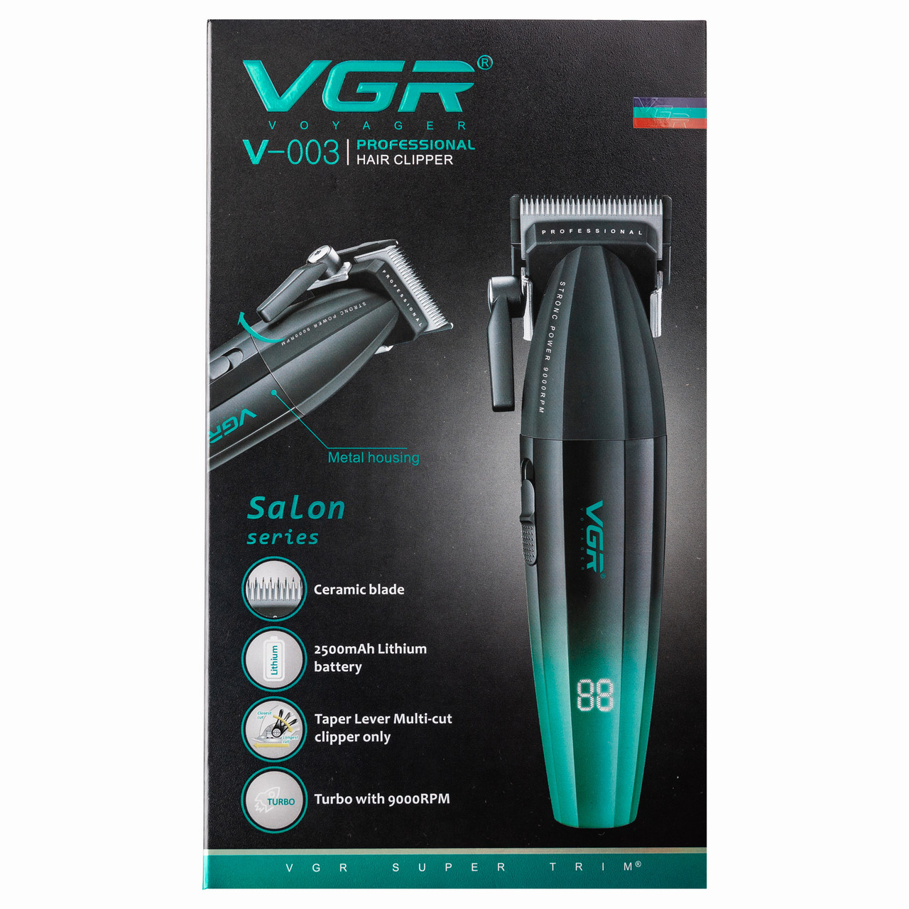 Тример для волосся VGR HP-V-003 6 насадок