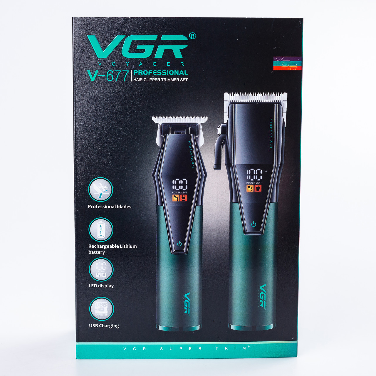 Набір для стрижки машинка і тример VGR HPV677 професиональний