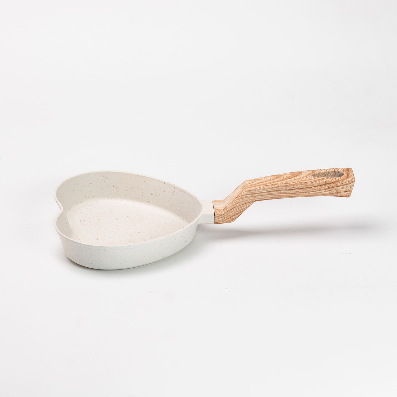 Сковорідка для омлету з антипригарним покриттям 16*13*5,3 см бежева