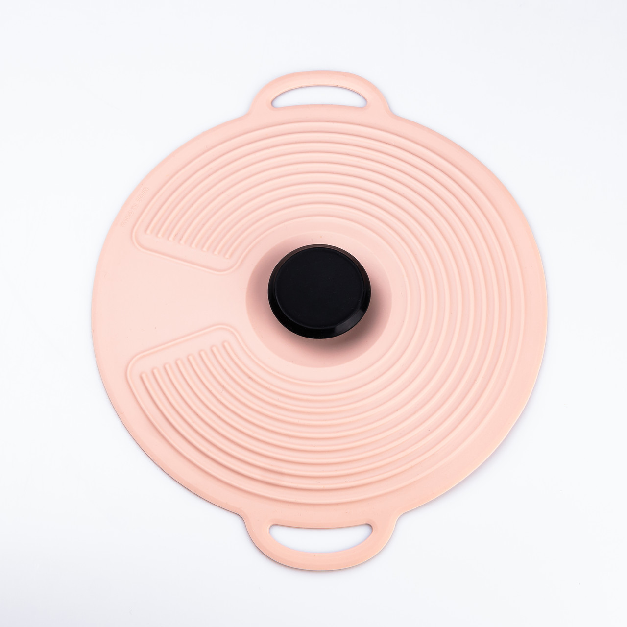 Багаторазова силіконова кришка універсальна 24 х 20.4 см рожева