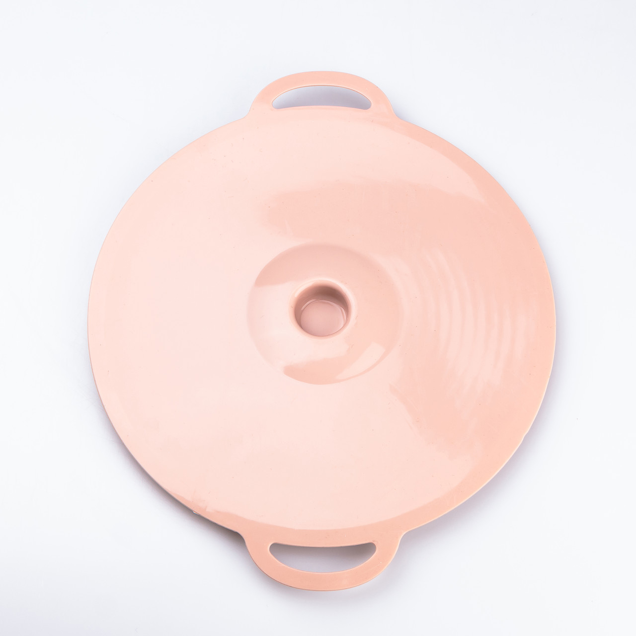 Багаторазова силіконова кришка універсальна 24 х 20.4 см рожева