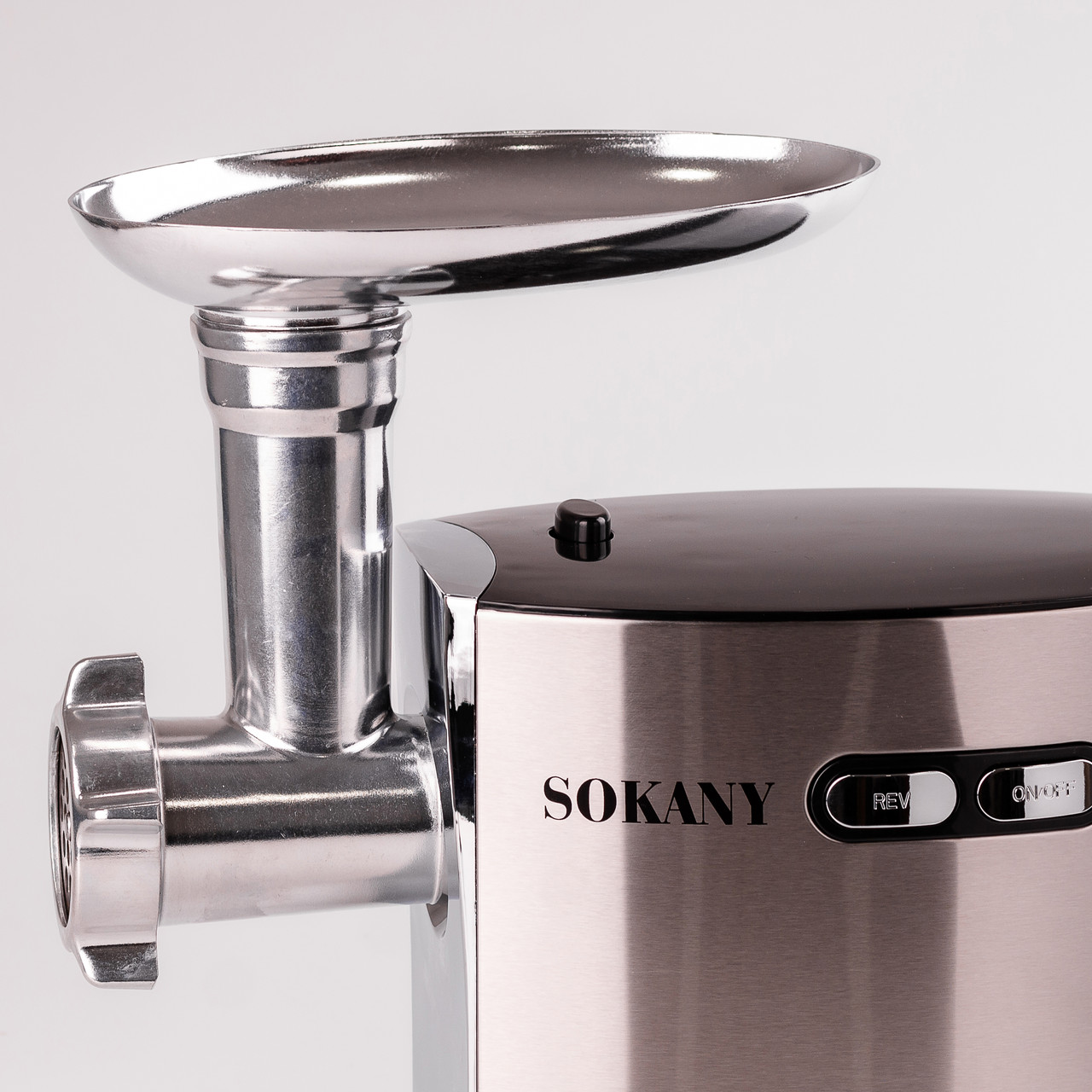М'ясорубка Sokany SK091 для дому 2500 Вт сталь