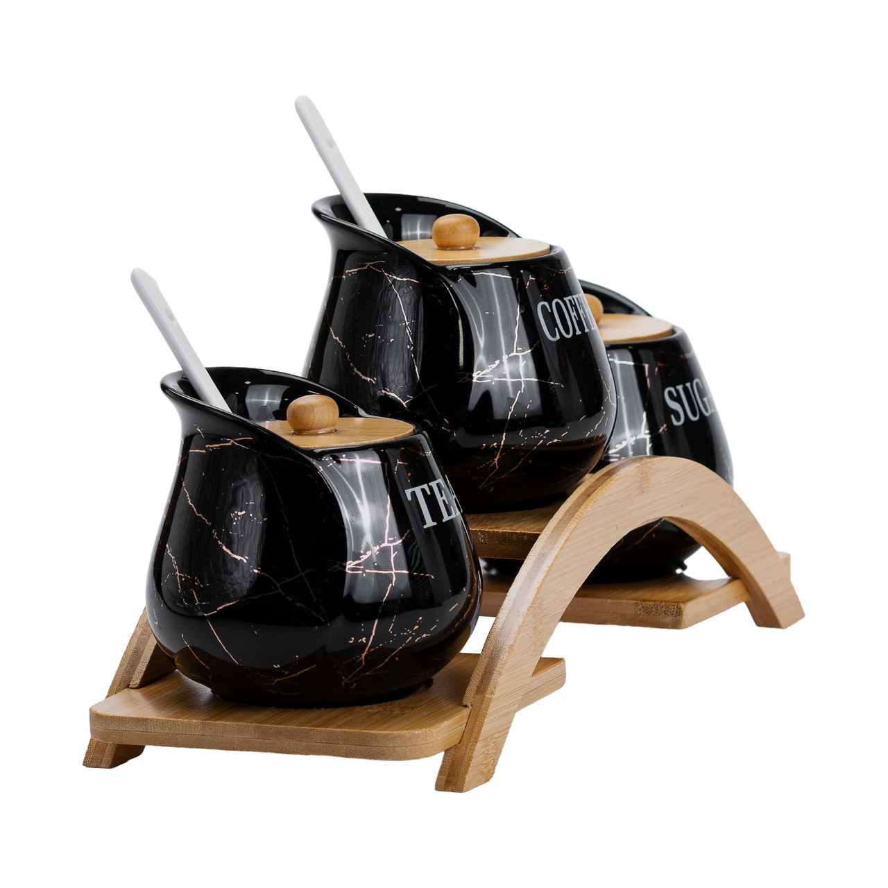 Набір для сипучих продуктів керамічний 3 шт по 500 мл.