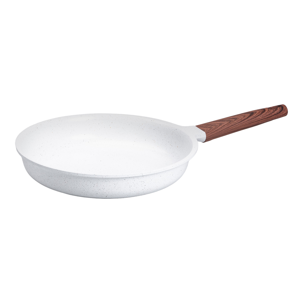 Набір посуду алюміній з товстим дном MGC з лопаткою, ополоником і щіткою білий