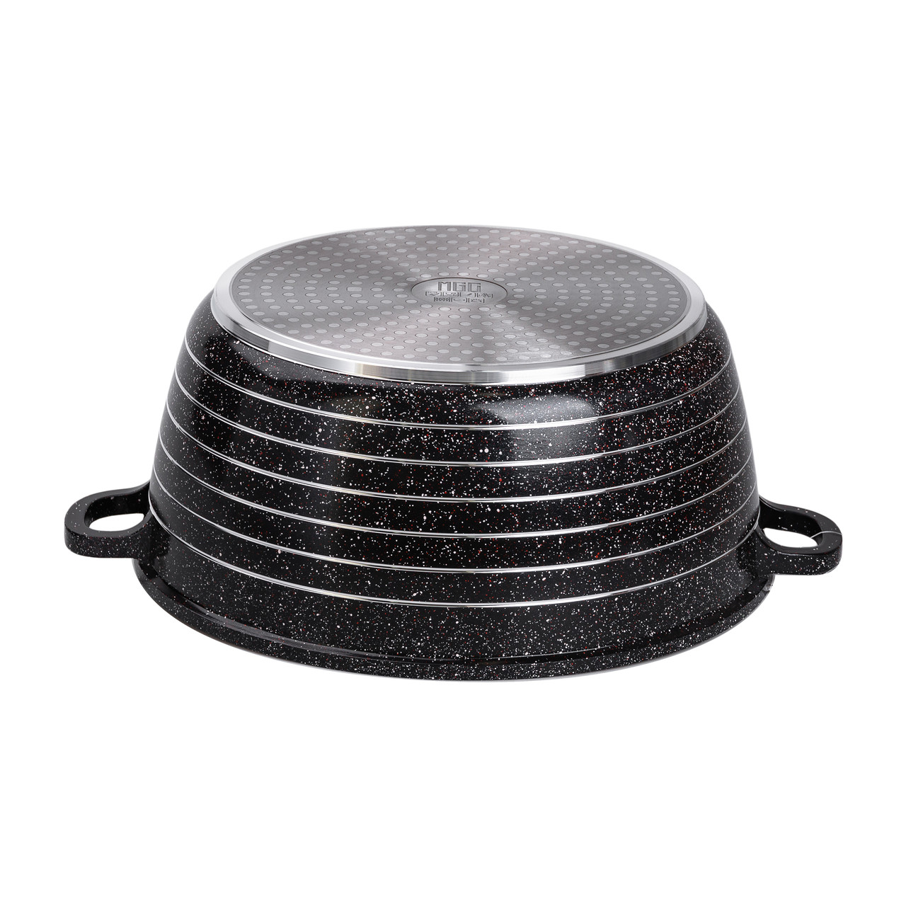 Набір із 5 господарських каструль, 2,5-9 літрів, товсте дно, алюміній MGC