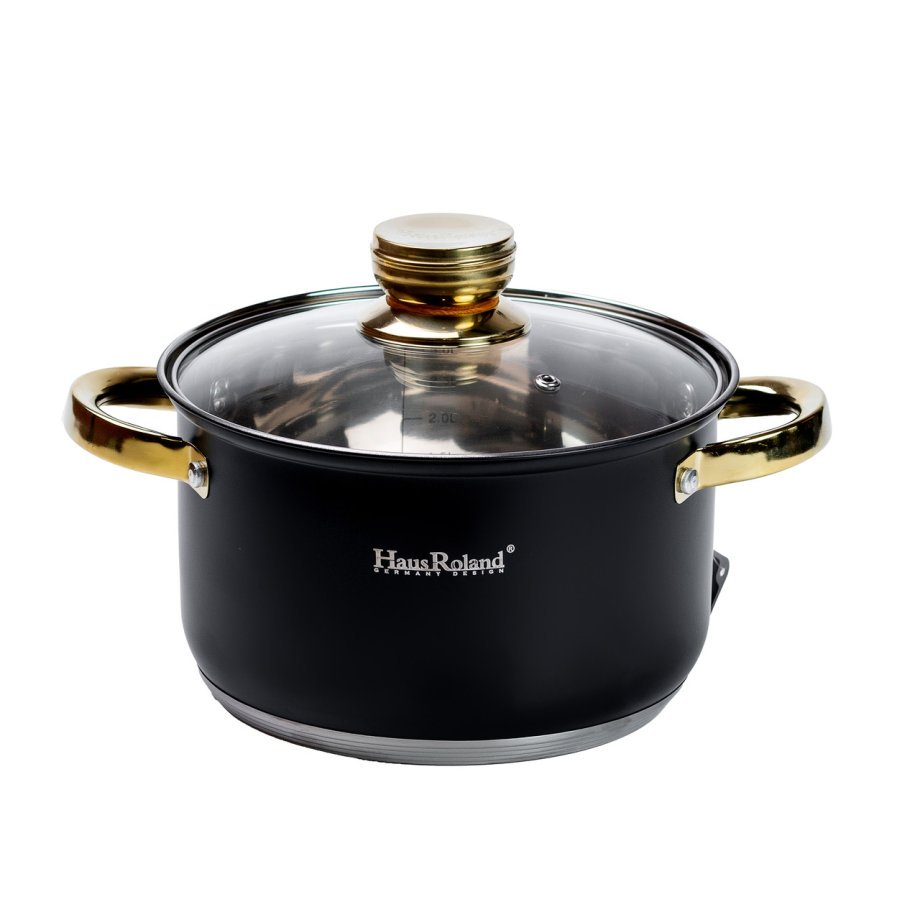 Набір каструль з нержавіючої сталі 4 штуки 6,1/3,9/2,8/2,1 л