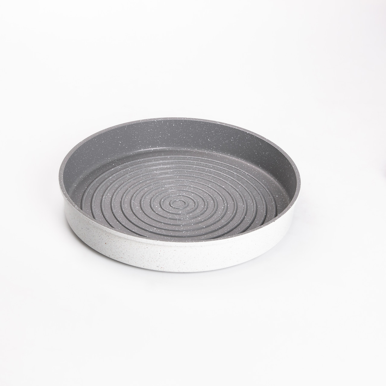 Набір алюмінієвого посуду MGC з антипригарним покриттям 11 предметів білий