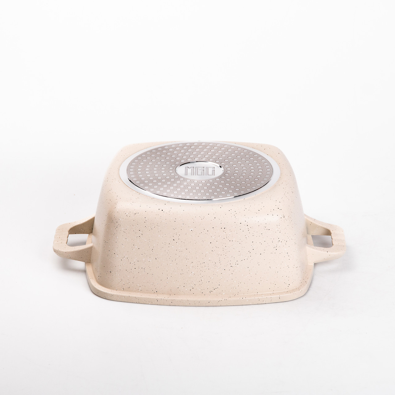 Набір з 3 квадратних каструль, 20, 24, 28 см, алюміній, товсте дно MGC