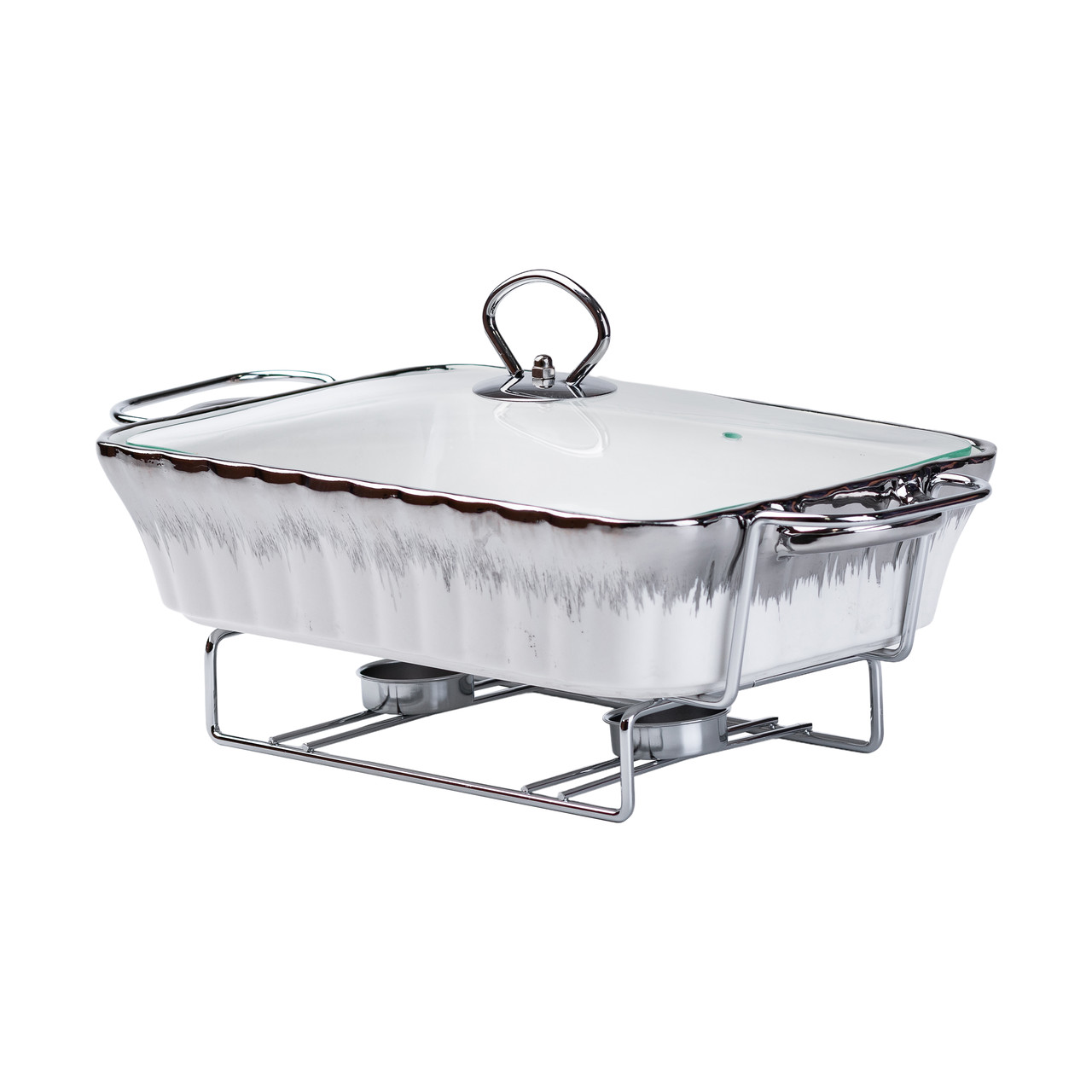 Марміт 1,5 л прямокутний керамічний марміт з підігрівом