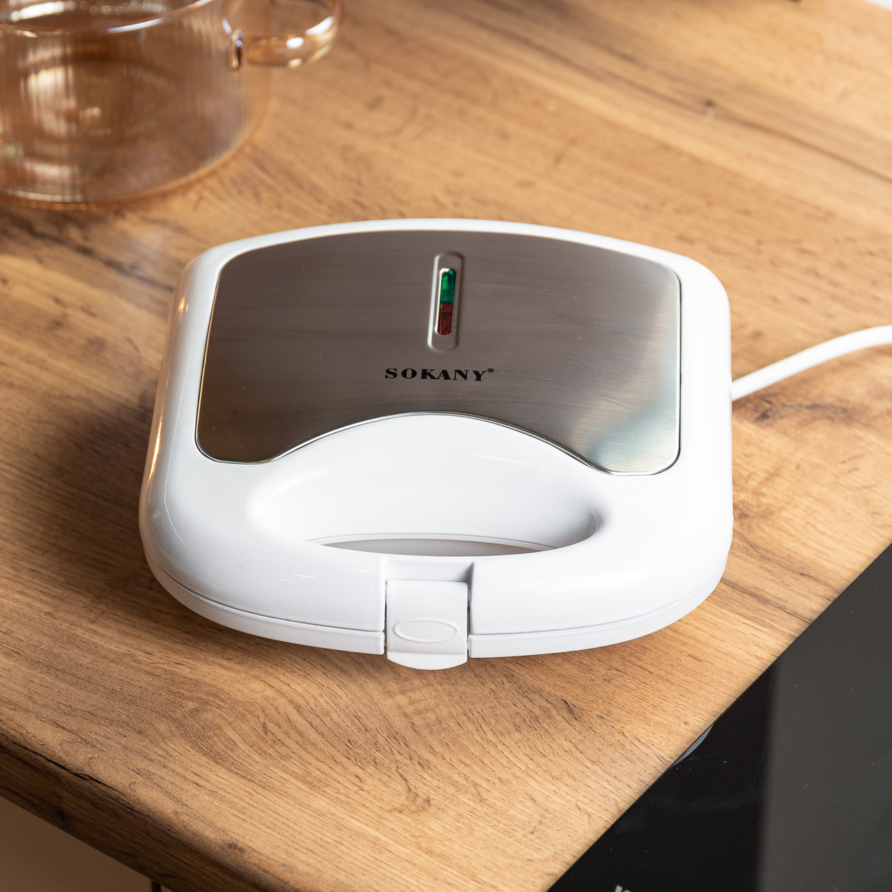 Горішниця Sokany SK-809 на 12 горішків з антипригарним покриттям 750 Вт