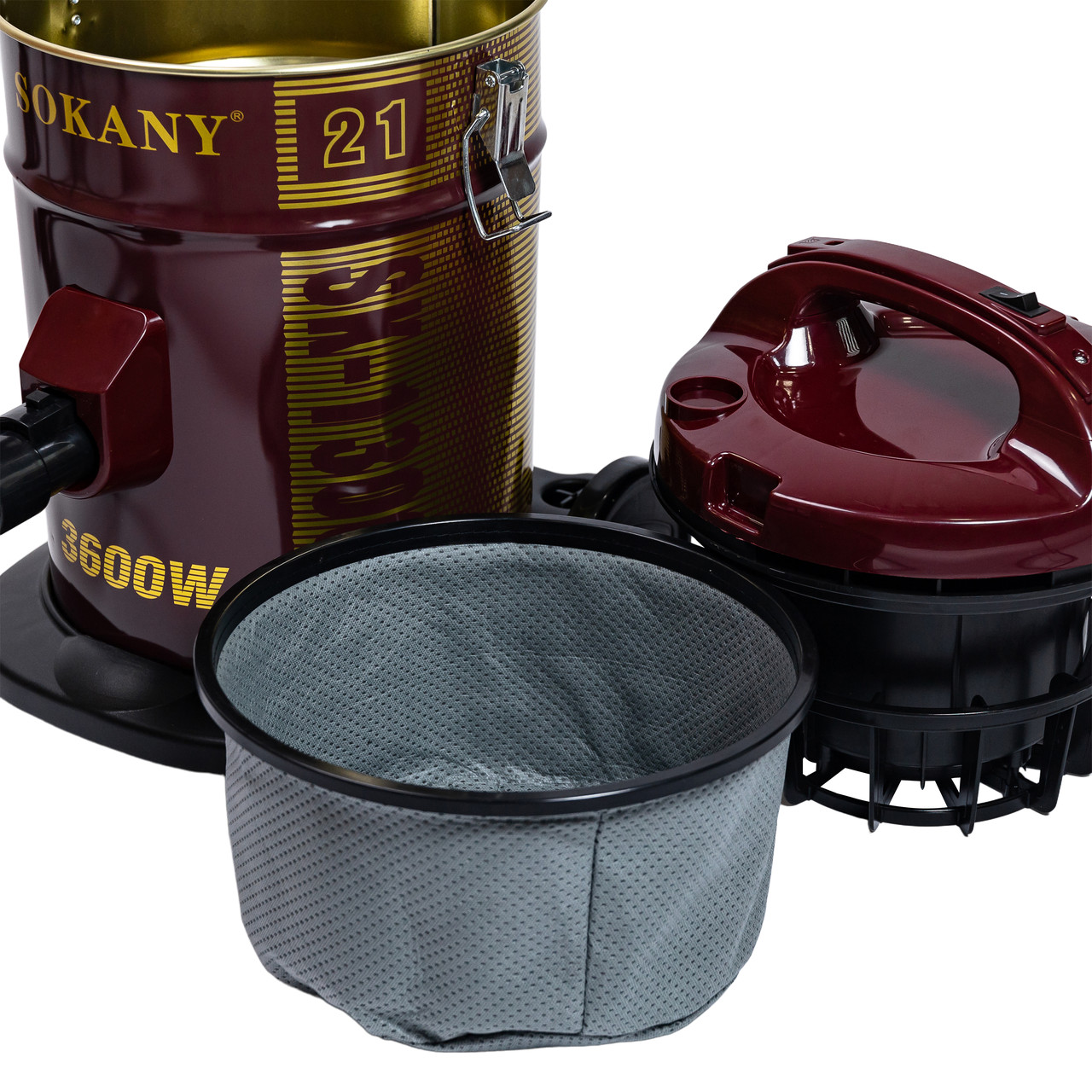 Пилосос SOKANY SK-13006 професійний з мішком 21 л