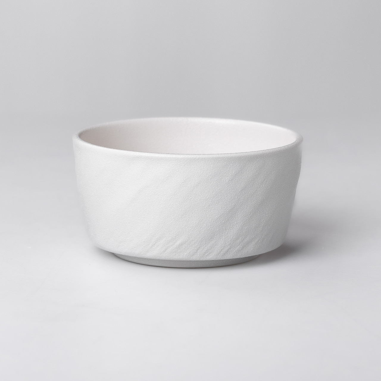 Миска керамічна для рисової локшини 400 мл біла