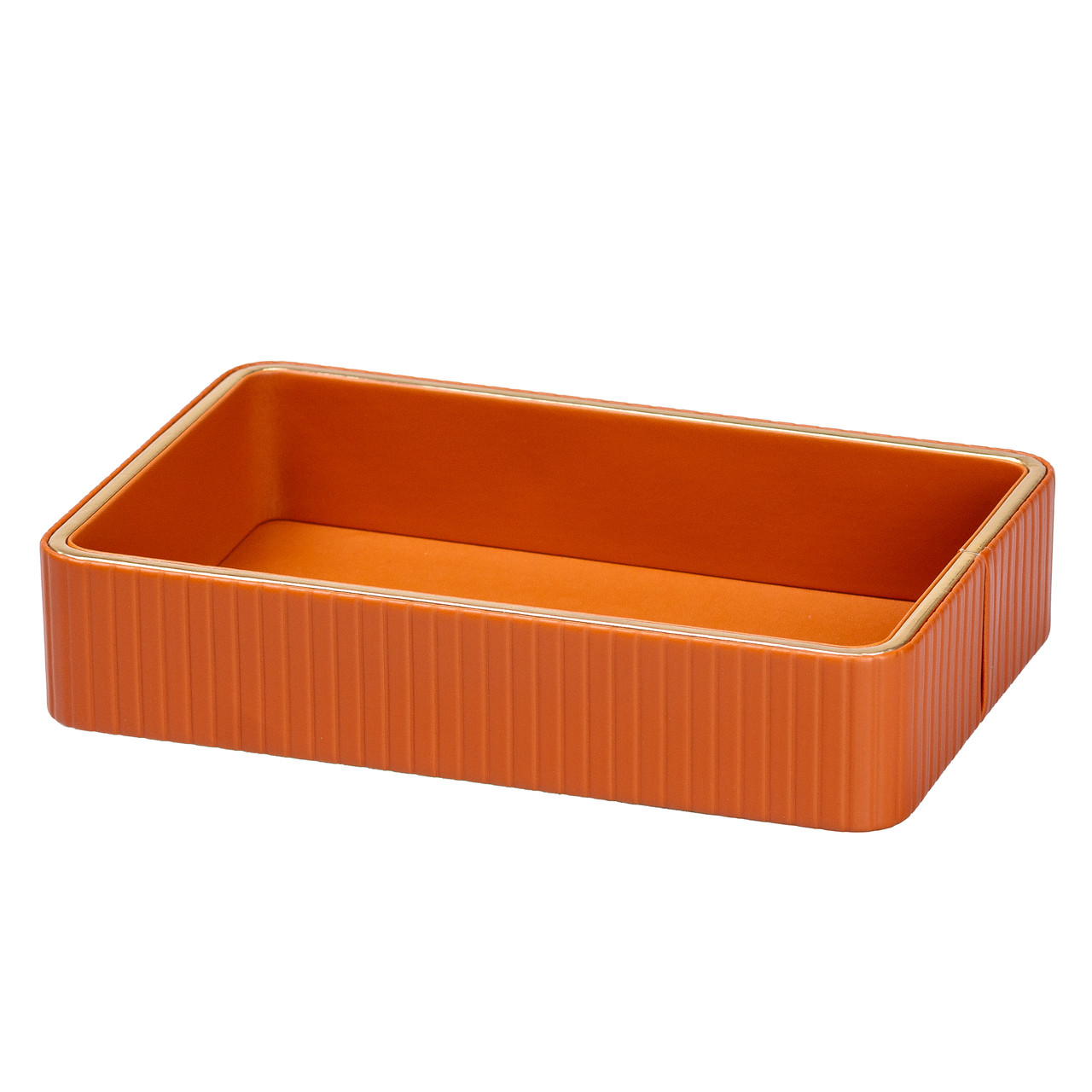 Серветниця на стіл з еко-шкіри 25 х 15.5 х 5 см Коричневий