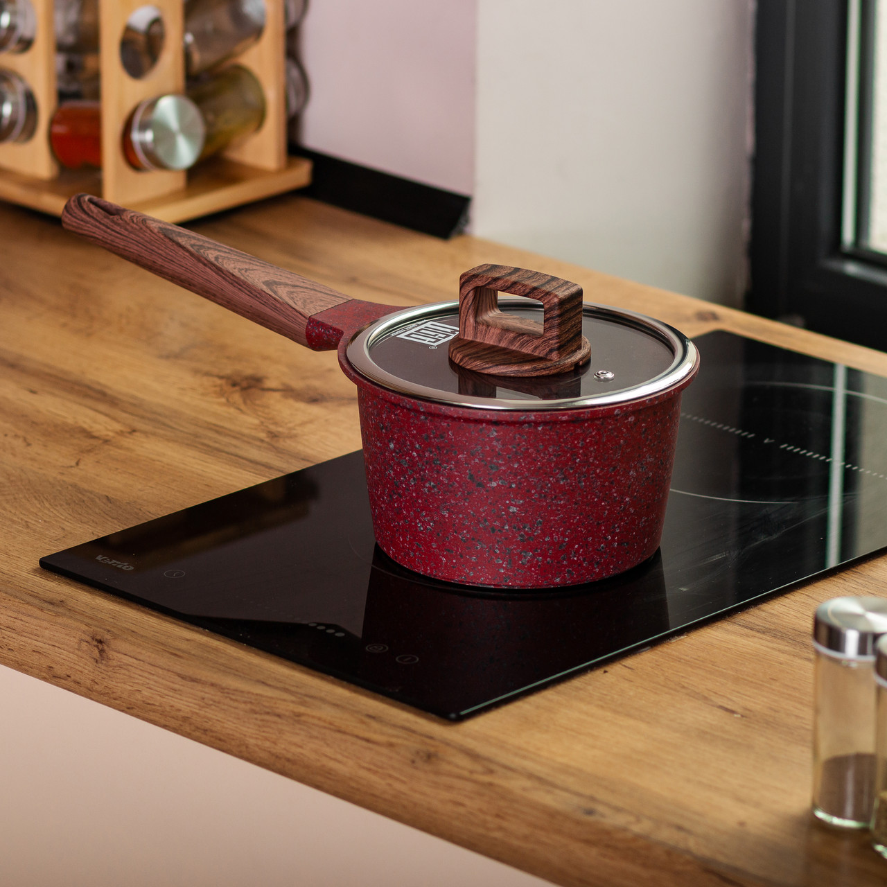 Сотейник з антипригарним покриттям об'ємом 1,6 л та товстим дном Ø 16 см MGC